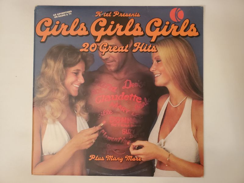 Various Artists K-tel Presents Girls Girls Girls: 20 Great Hits vinyl record